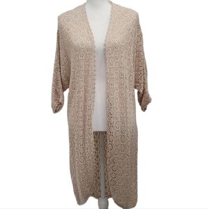 Maurices | Boho Cardigan | Color: Beige/Tan | Size: M